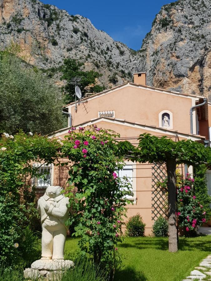 Bed and Breakfast Bastide des Oliviers à Moustiers-Sainte-Marie Extérieur photo
