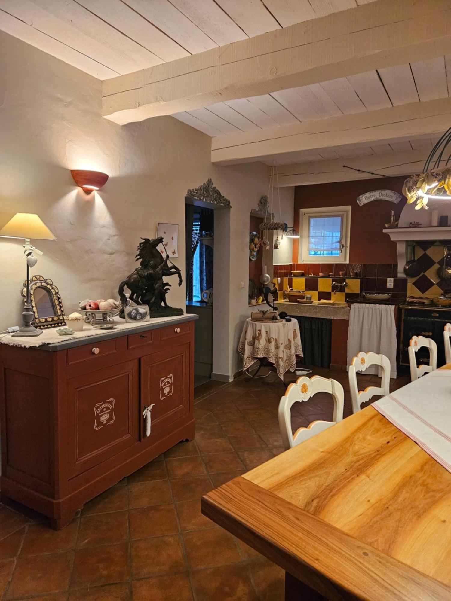 Bed and Breakfast Bastide des Oliviers à Moustiers-Sainte-Marie Extérieur photo