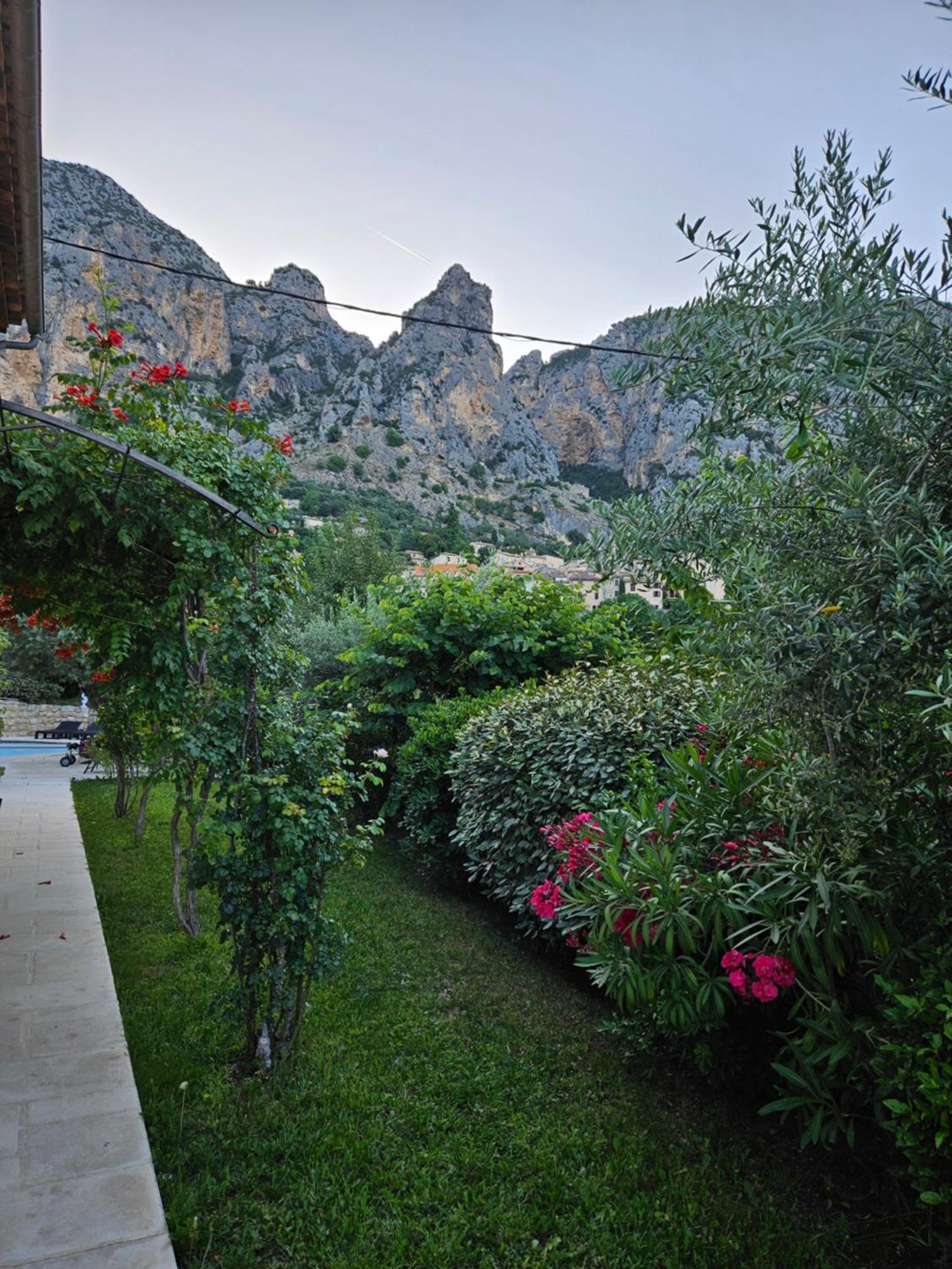 Bed and Breakfast Bastide des Oliviers à Moustiers-Sainte-Marie Extérieur photo